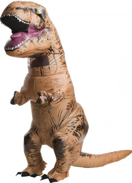 Inflatable T-Rex costume with sound for adults