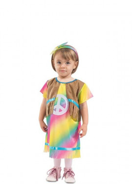 Rainbow Hippie Costume for Baby