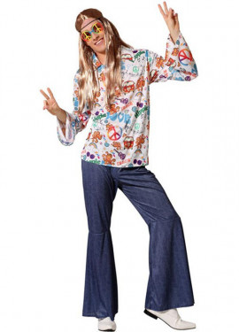 Disfraces de Hippies para Hombre · ¡Disfraz Hippie Años 60 y 70!