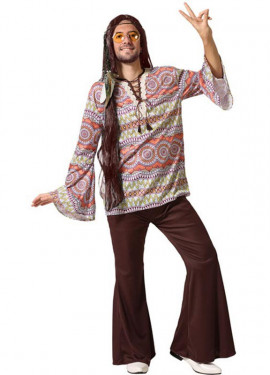 Agarrar Geología deficiencia Disfraces de Hippies para Hombre · ¡Disfraz Hippie Años 60 y 70!