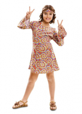 Psychedelic Hippie Costume for Girl