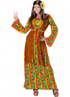 Women's Hippie Peace Sign Costume