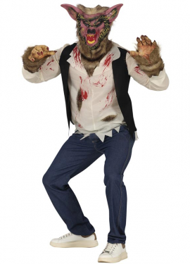 Werewolf costume for men