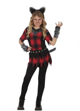 Werewolf costume for girls