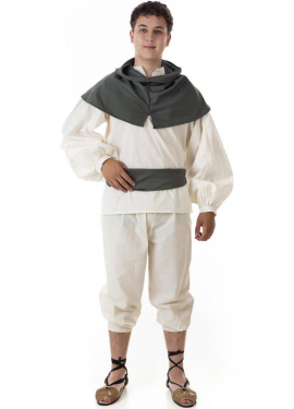 Medieval Homer costume with executioner for men