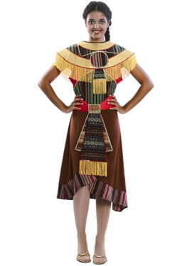 Disfraz de India Azteca para mujer