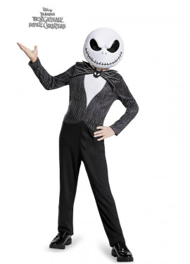 Child's Nightmare Before Christmas Classic Jack Skellington Costume