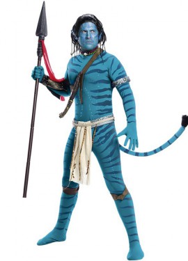 Molesto coro un poco Disfraz de Jake Sully de Avatar para hombre