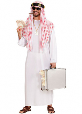 Millionaire Arab Sheikh Costume for Men