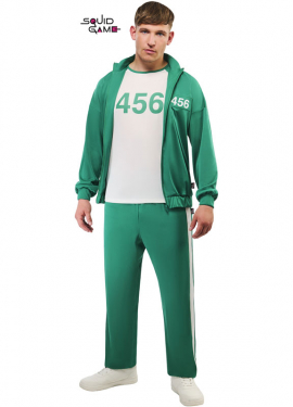 Squid Game Player 456 Costume for Men