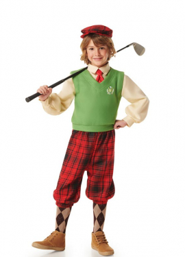 Golf Player Costume for Boys