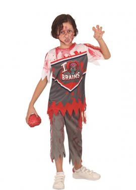 Bloody Rugby Player Costume for Kids