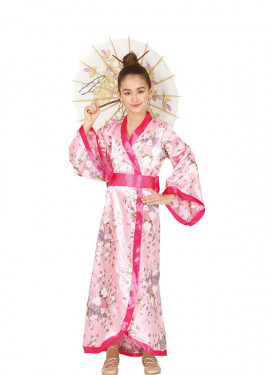 comienzo Impresionante Violar Disfraz de Kimono Japonesa para niña