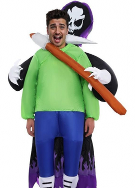 Inflatable Death Costume for Adults