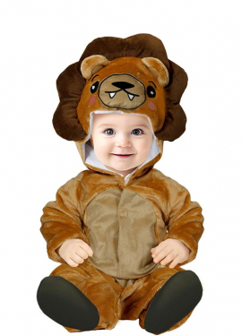 Baby Hooded Lion Costume