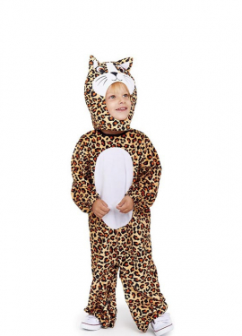 Leopard Print Hooded Costume for Baby and Toddler