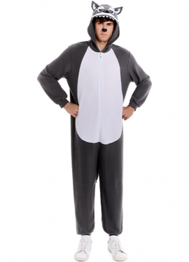 Adult Gray Wolf Costume