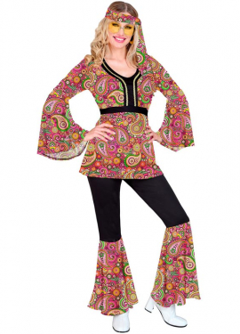 60s Flower Drops Costume for Women