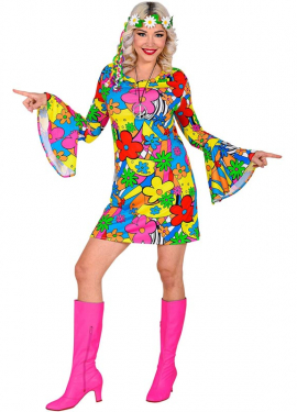 Women's 60s Flower Power Costume