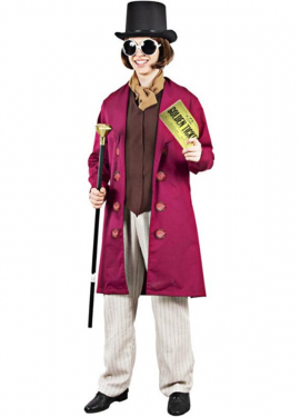 Willy Wonka costume for men