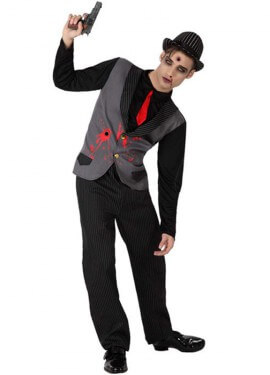 Disfraz de Mafioso Muerto para hombre