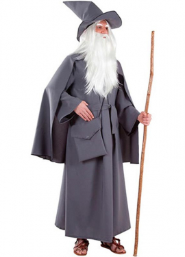 Disfraz de Mago Gris para hombre