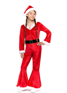 Disfraz de Mamá Noel para niña