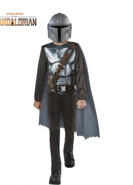 Mandalorian Star Wars Opp Boxed Costume with Mask for Kids