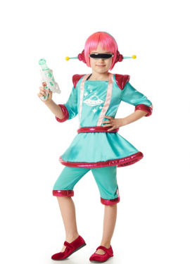 Space Martian costume for girls