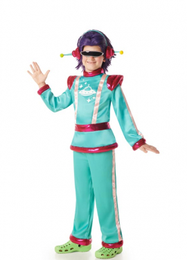 Space Martian costume for boys