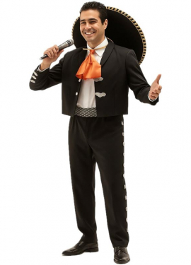 Fato de Mariachi mexicano para homem