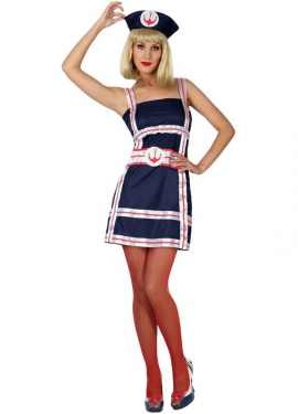 Blue Sailor Costume for Women