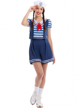 Blue Sailor Costume for Women