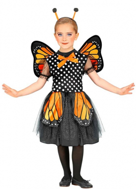 Orange Butterfly Costume for Girls