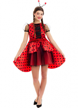 Ladybug costume for women