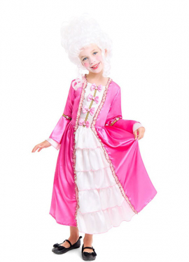 Pink Period Marquise Costume for Girls