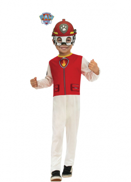 Paw Patrol Marshall Costume with Mask for Boys