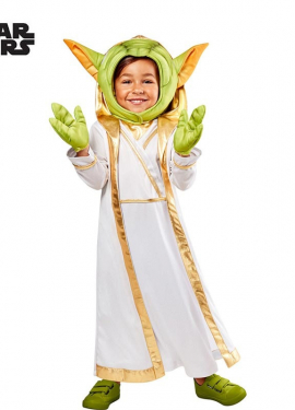 Star Wars Deluxe Young Jedi Master Yoda Costume for Kids