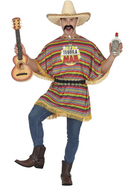 Tequila Mexican costume for men