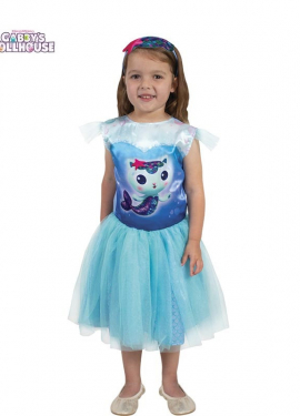 Costume Gabbys Dollhouse Mercat avec tutu de luxe pour filles