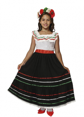 Mexican costume for girls