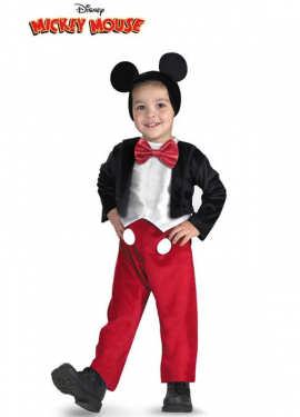 Deluxe Mickey Mouse costume for boys