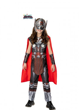 Costume Thor + Masque + Cape + Marteau, Super Héros, Unisexe