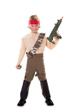 Mercenary Military Costume for children