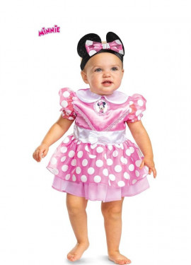  Disney Disfraz de Minnie Mouse para niños, color rosa : Ropa,  Zapatos y Joyería