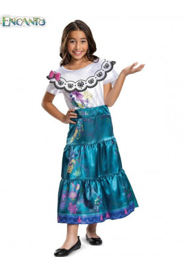 Mirabel Disney Encanto Deluxe costume for girls