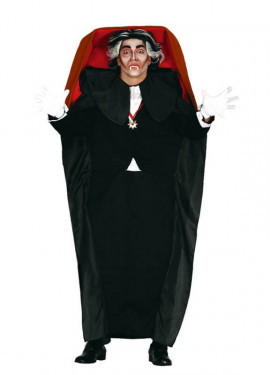 Vampire in Coffin Costume