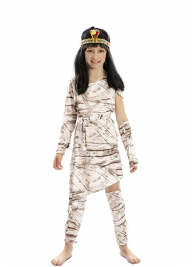 Pharaoh Mummy Costume for Girls