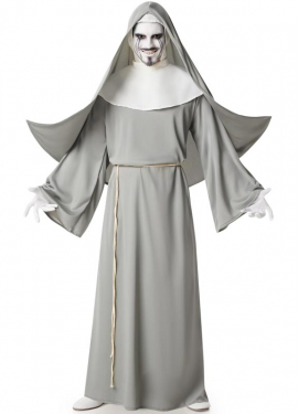 Gray Nun Costume for Men