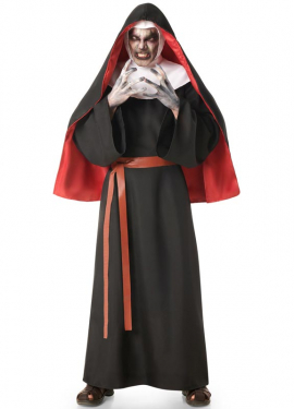 Black Nun Costume for Men
